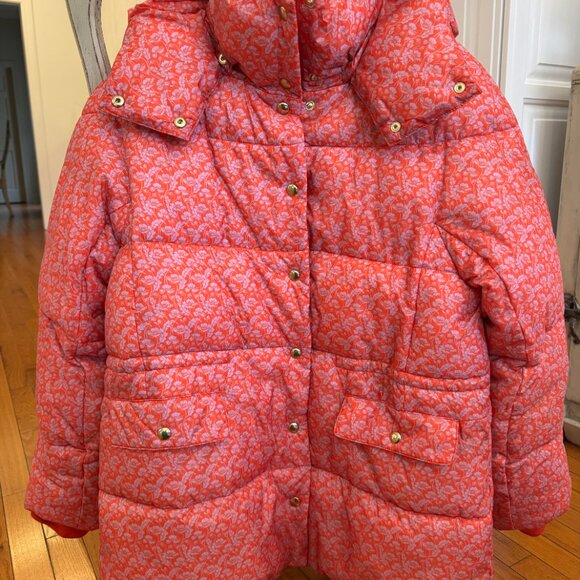 J. Crew Chateau Puffer Coat in Liberty® Toutouayette Fabric - Picture 8 of 11
